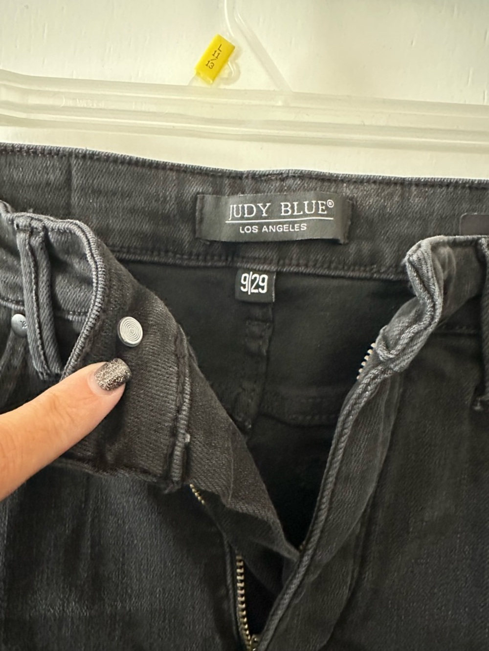 Judy Blue Black High-Rise Distressed Flare Jeans - Picture 2 of 3